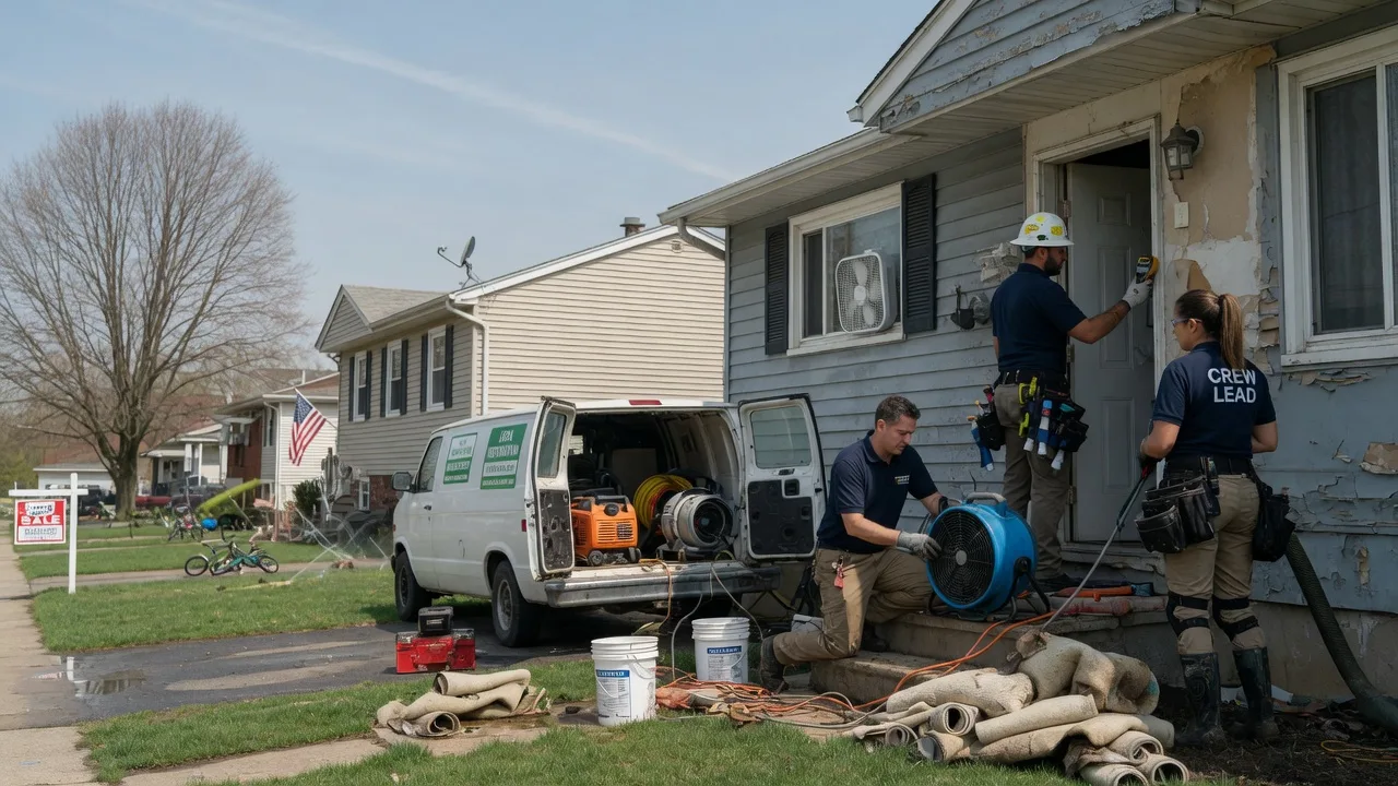 Flood Cleanup in Bakerstown, PA near me