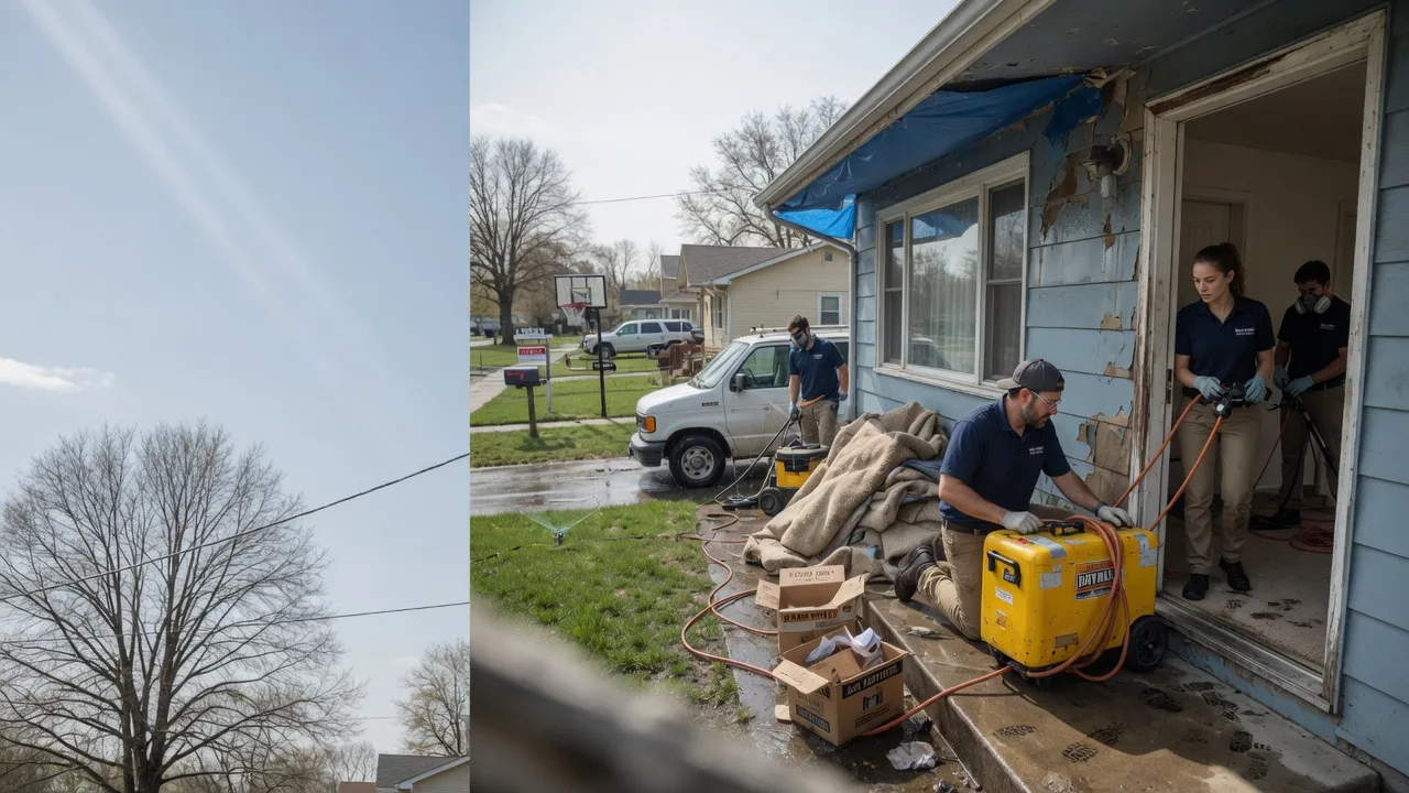 Basement Flood Cleanup in Bakerstown, PA near me